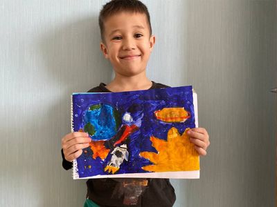 обучение рисованию детей 7 лет онлайн